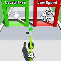 play Merge 2048 Gun Rush