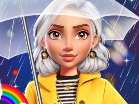 Fashionista Rainy Day Edition - Free Game At Playpink.Com