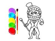 play Digital Circus Click And Paint