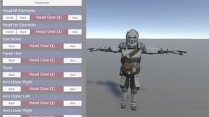 Synty Modular Fantasy Hero Editor