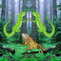 play Wow-Giant Lizard Jungle Escape