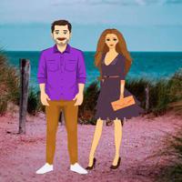 play Couple Escape From Beach