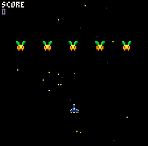 play Tuto Pico-8 Shooter Spatial
