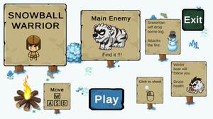 play Snowball Warrior