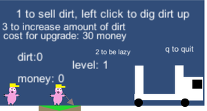 play Pig Dirt Worker