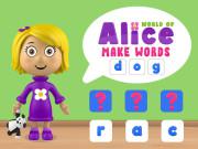 play World Of Alice Make Words