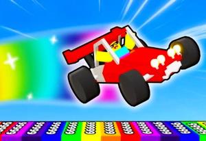 play Merge Cars Sky Racing