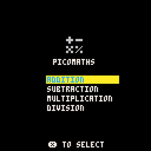 play Picomaths