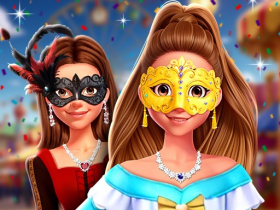 Celebrity In Venice Carnival - Free Game At Playpink.Com game