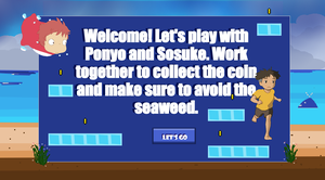 play Ponyo In The Sea