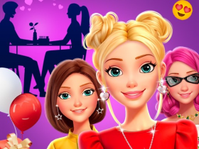 Ellie And Friends Get Ready For First Date - Free Game At Playpink.Com game