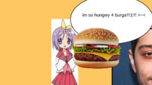 play Tsukasa Hiiragi Burger Simulator