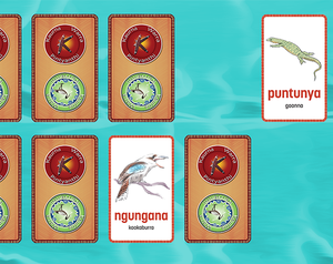 play Mukapanthi - Kaurna Animal Memory Game