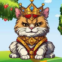 G2R-Cat King Escape game