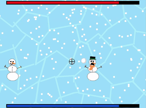 play Snow Man Fight Game