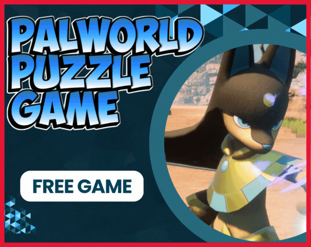 Palworld Puzzle Game