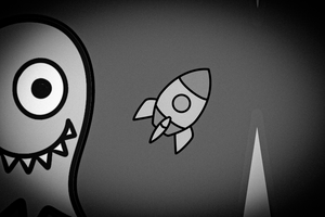 play Retro Space : B&W