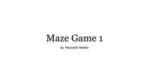 play Maze Game 1