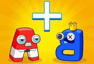Alphabet Merge And Fight game