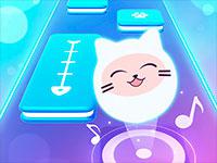 Music Cat! Piano Tiles Game 3D