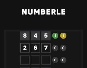 play Numberle