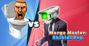 play Merge Master: Skibidi Bop