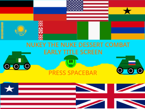 play Nukey The Nuke™: Dessert Combat