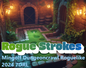 Rogue Strokes: Minigolf Dungeons (7Drl 2024)