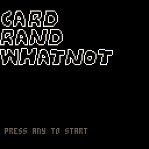 play Card Rand Whatnot
