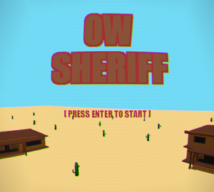 play Ow Sheriff