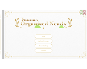 Faunas Organized Neatly