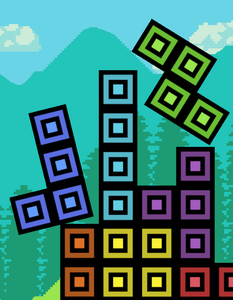 play Angry Tetris