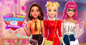 play Ellie And Friends Get Ready For First Date