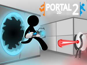 Portal 2 2D game