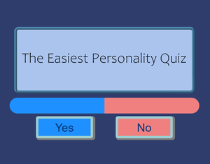 play The Easiest Personality Quiz