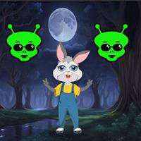 play Rabbit Escape From Alien Forest