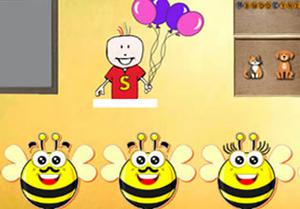 Find Cute Honeybee Dressed Kid game