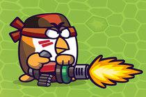 play Chicken Wars Merge Guns