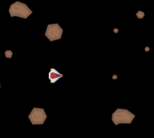 play Space Asteroids Mobile Version