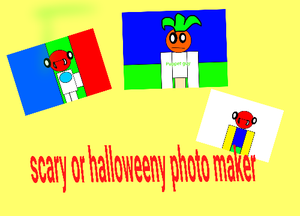 play Scary Or Halloweeny Photo Maker