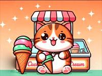 play Cat Catches Ice Cream