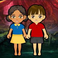 play Big-Twin Kids Danger Land Escape