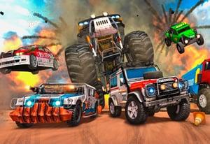 play Monster Truck Derby For Survival
