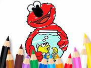 play Coloring Book: Elmo New Friend