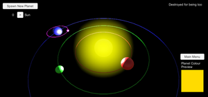 play Solar System Simulation