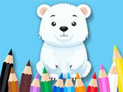 Coloring Book: Polar Bear