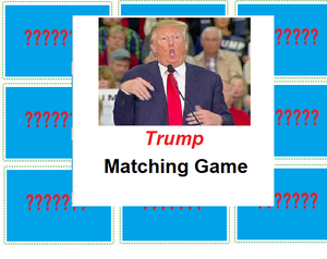 play Trump Matching Game