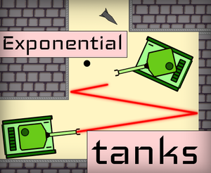 Exponential Tanks game