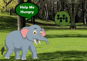 Feed The Little Elephant game