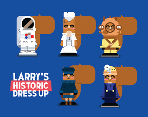play Larry'S Historic Dress Up